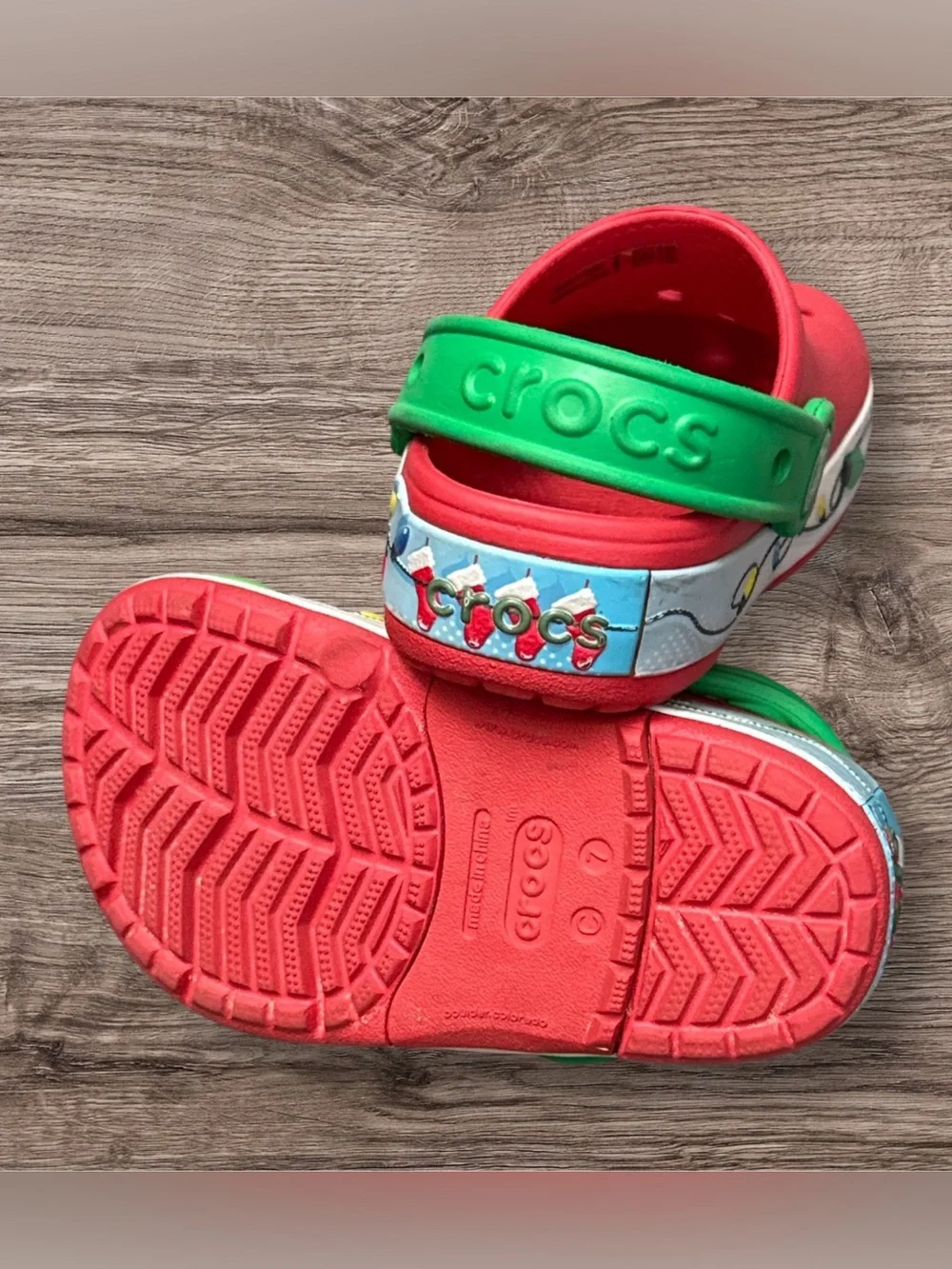 Baby Christmas Crocs